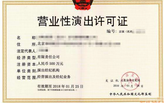 营业性演出许可证详解 定义、申请与合规要点